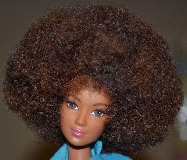 Barbie Tête À Coiffer Ultra Chevelure, Cheveux Noirs Lisses Avec